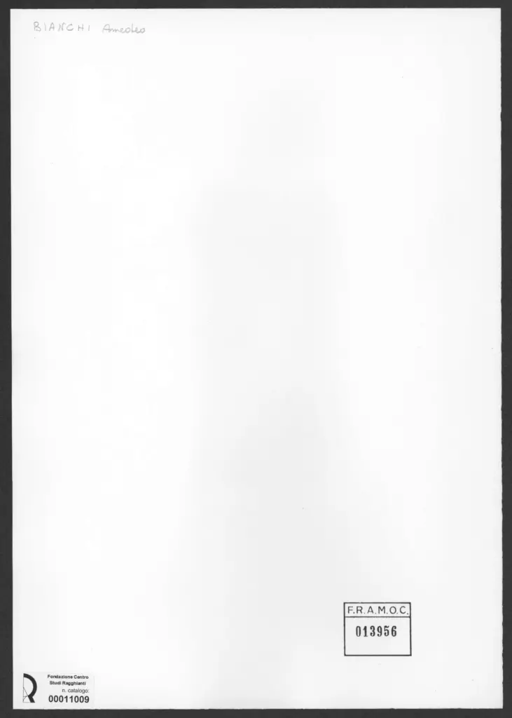 Anonimo , Bianchi, Amedeo - sec. XX - Donna , retro