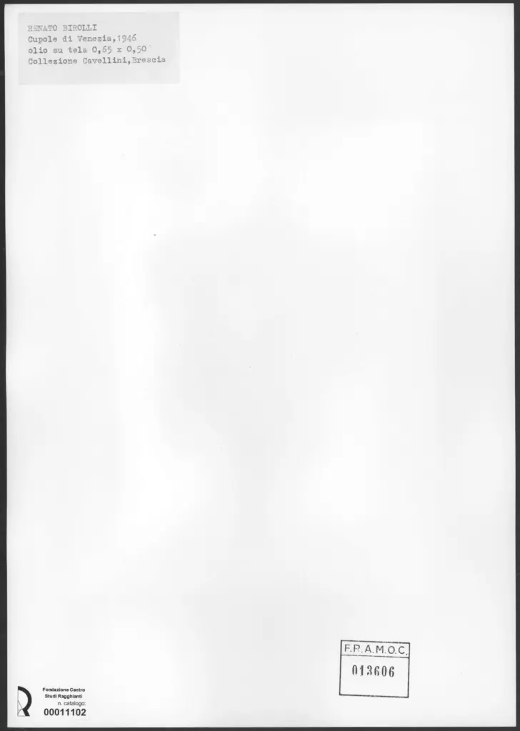 Birolli, Renato - sec. XX - , retro