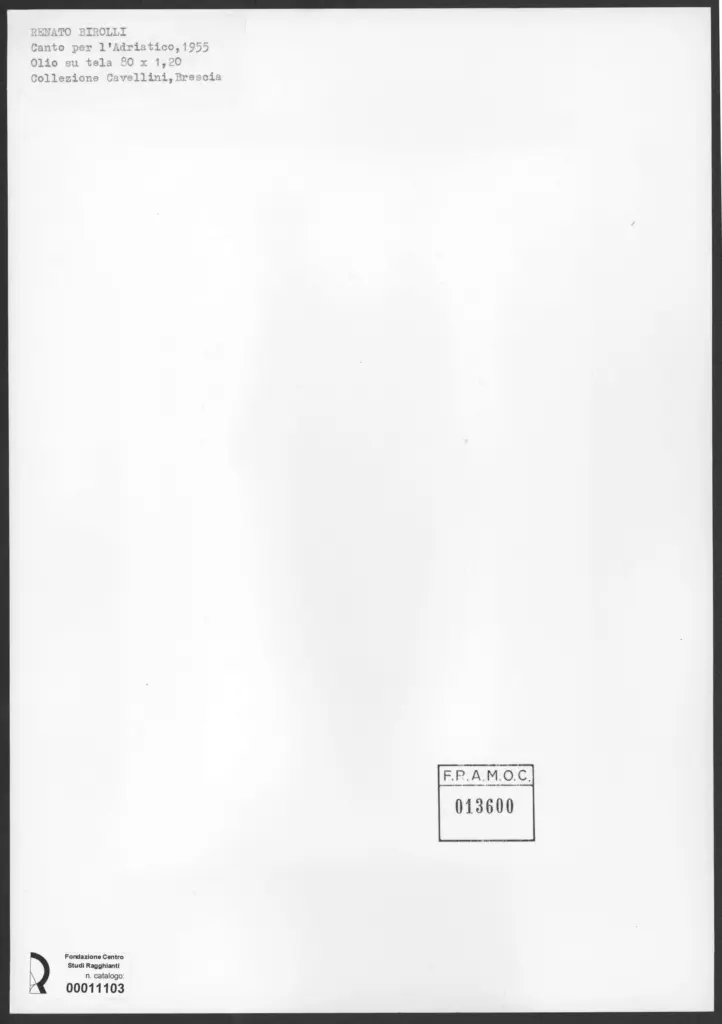 Birolli, Renato - sec. XX - , retro