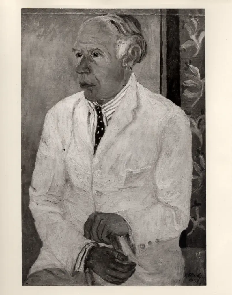 Anonimo , Birolli, Renato - sec. XX - Ritratto del padre , fronte