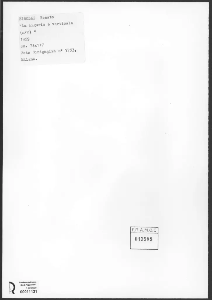 Sinigaglia, Gian , retro