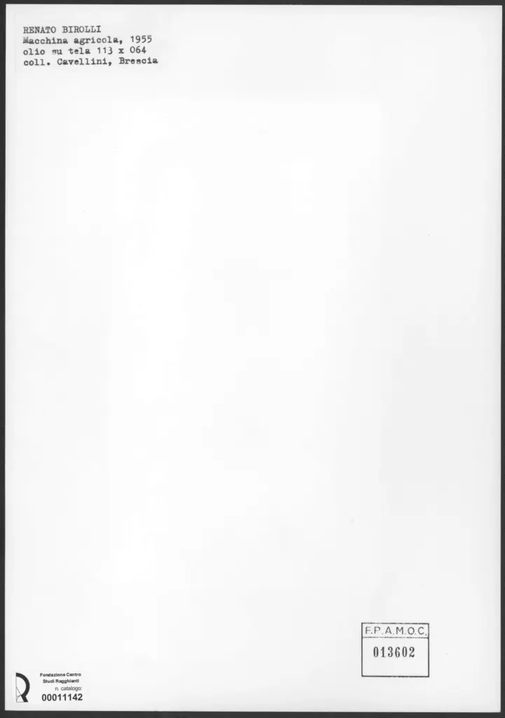 Birolli, Renato - sec. XX - , retro