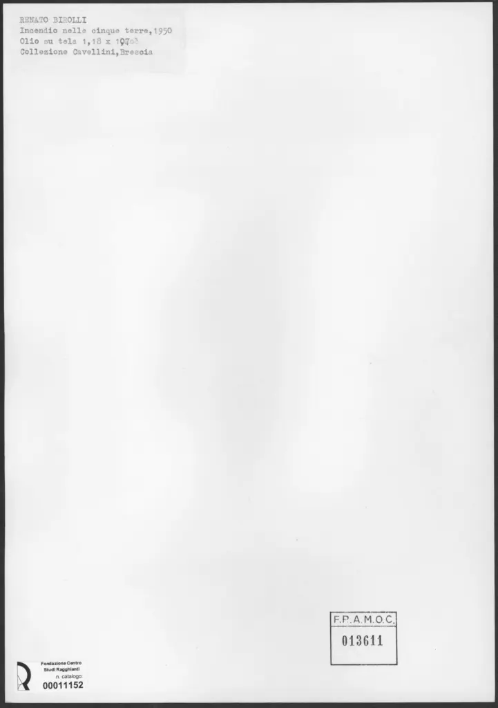 Birolli, Renato - sec. XX - , retro