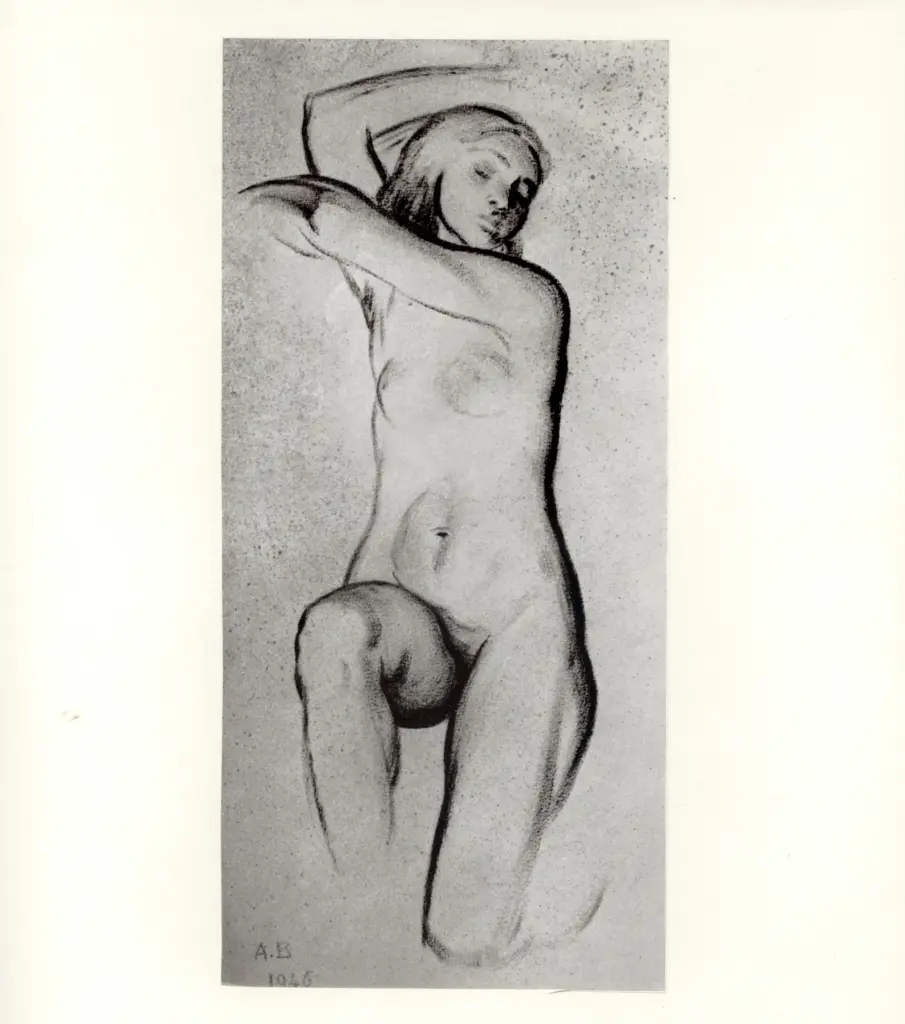 Anonimo , Bocchi, Amedeo - sec. XX - Danzatrice , fronte