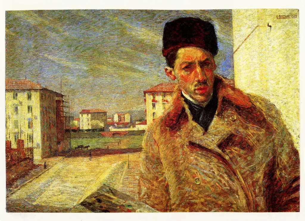 Anonimo , Boccioni, Umberto - sec. XX - Autoritratto , fronte