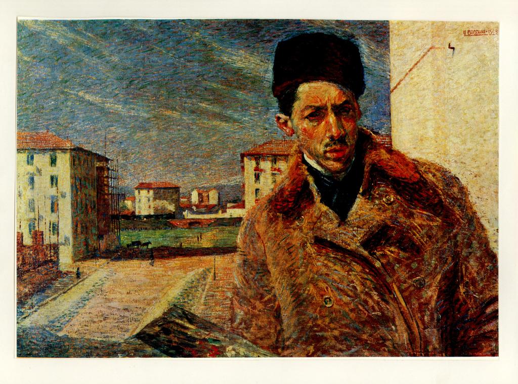 Anonimo , Boccioni, Umberto - sec. XX - Autoritratto , fronte