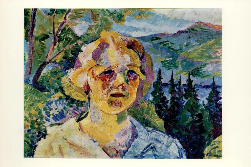 Anonimo , Boccioni, Umberto - sec. XX - Ritratto della Signora Busoni , fronte