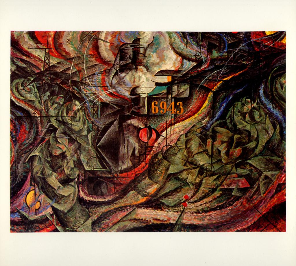 Anonimo , Boccioni, Umberto - sec. XX - Stati d'animo I - Gli addii , fronte
