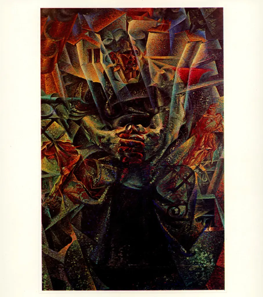 Anonimo , Boccioni, Umberto - sec. XX - Materia , fronte