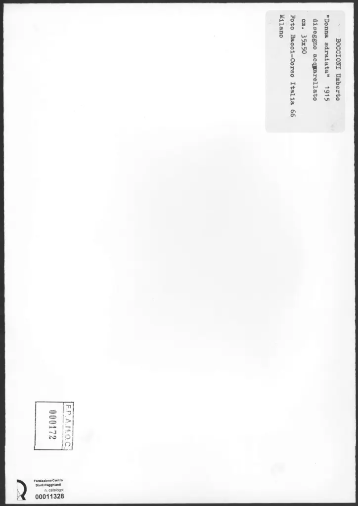 Bacci, Attilio , retro