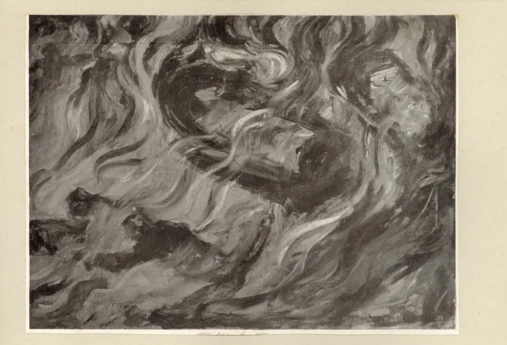 Anonimo , Boccioni, Umberto - sec. XX - &Eacute;tats d'&acirc;me I - les adieux - Studio , fronte