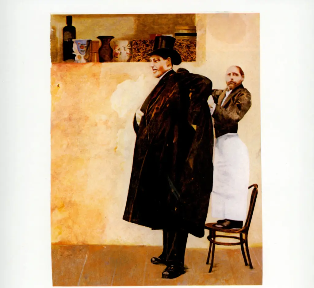 Anonimo , Bonelli, Giorgio - sec. XX - Amatore di stampe , fronte