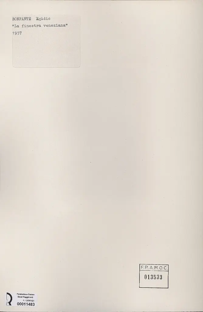 Anonimo, Anonimo , retro