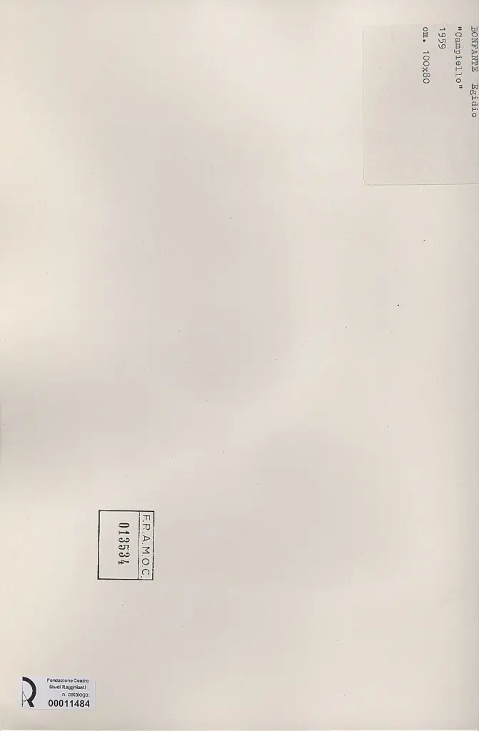 Anonimo, Anonimo , retro