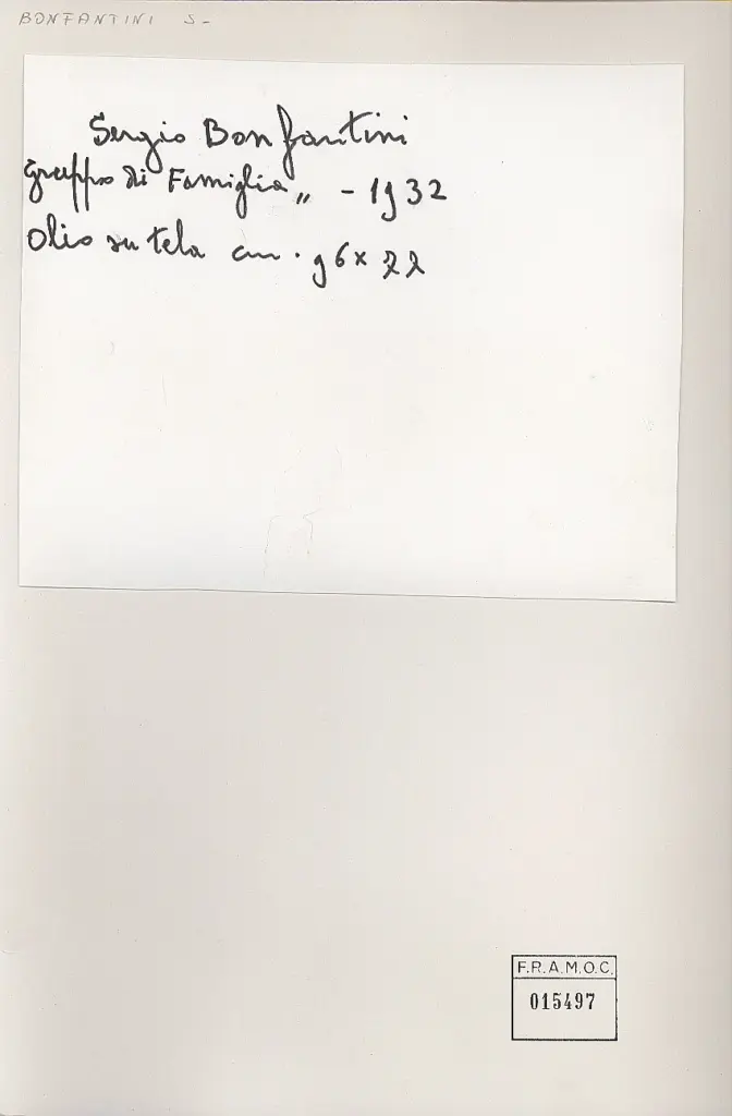 Anonimo, Anonimo , retro