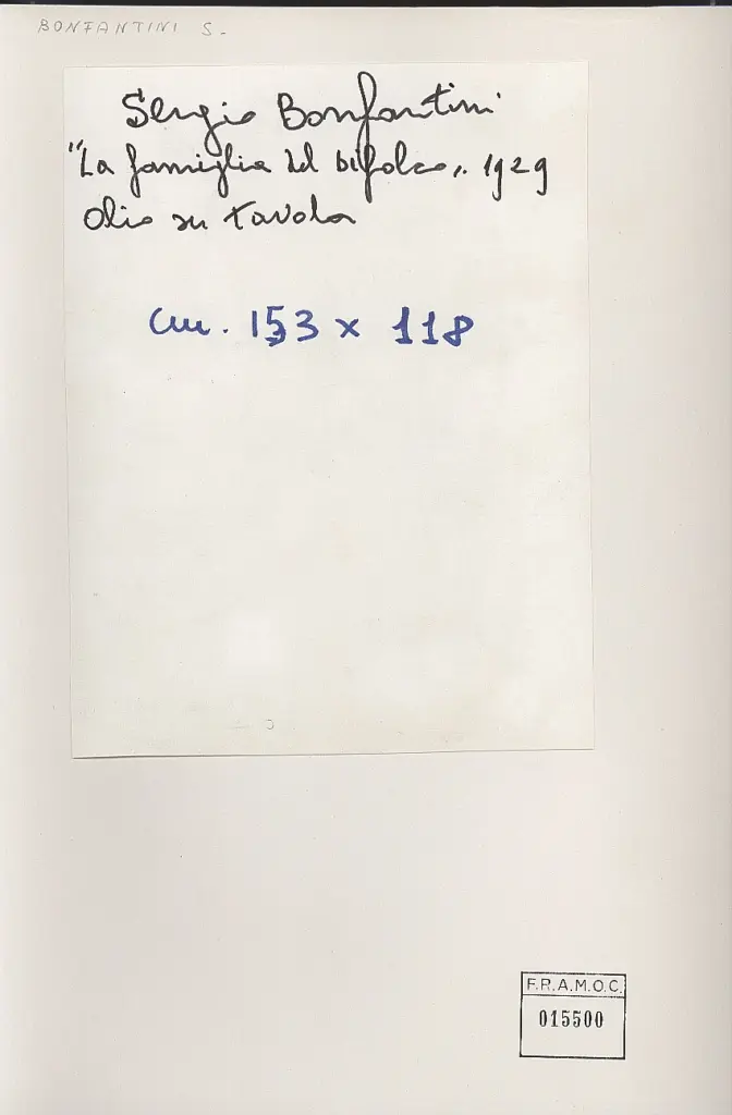 Anonimo, Anonimo , retro