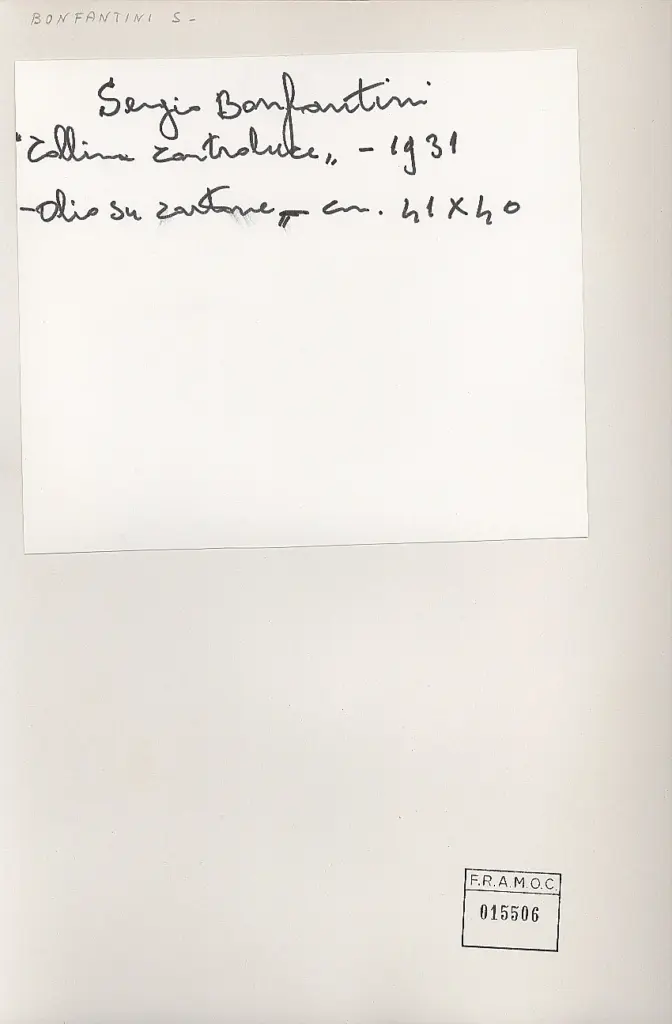 Anonimo, Anonimo , retro