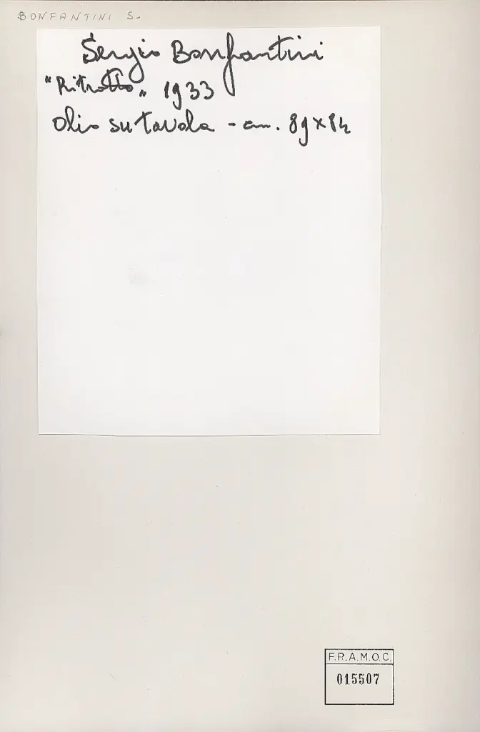 Anonimo, Anonimo , retro