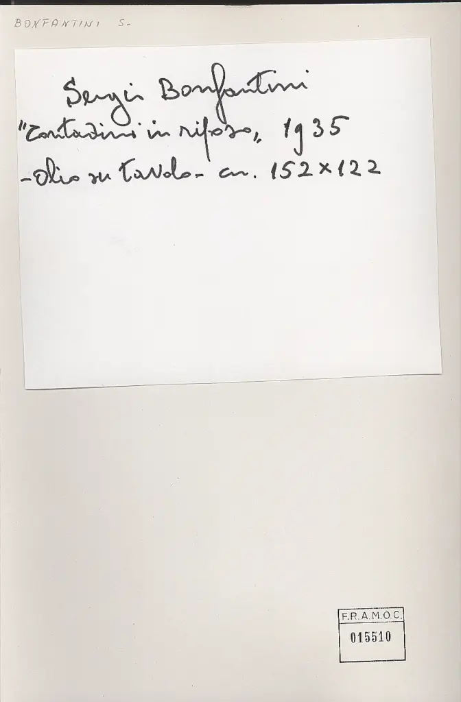 Anonimo, Anonimo , retro