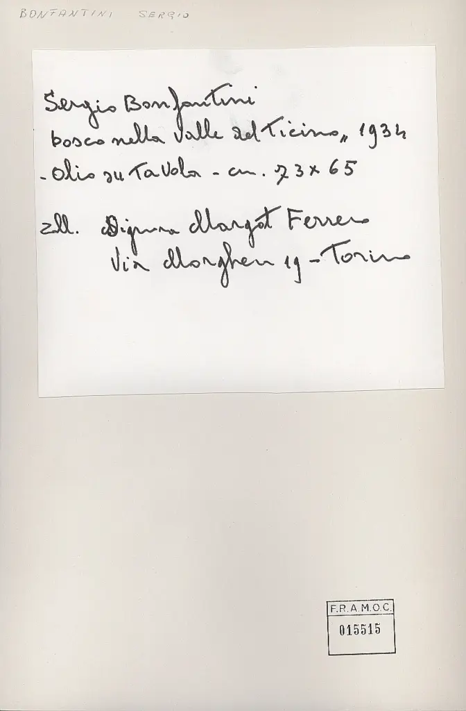 Anonimo, Anonimo , retro