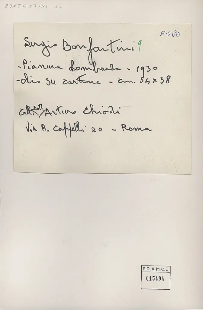 Anonimo, Anonimo , retro