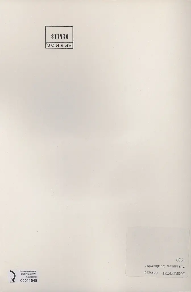 Anonimo, Anonimo , retro