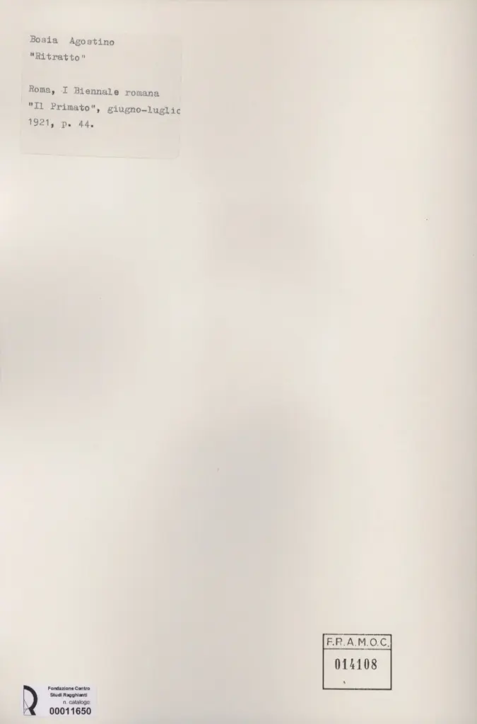 Anonimo, Anonimo , retro