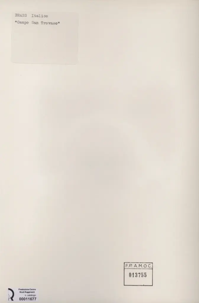 Anonimo, Anonimo , retro