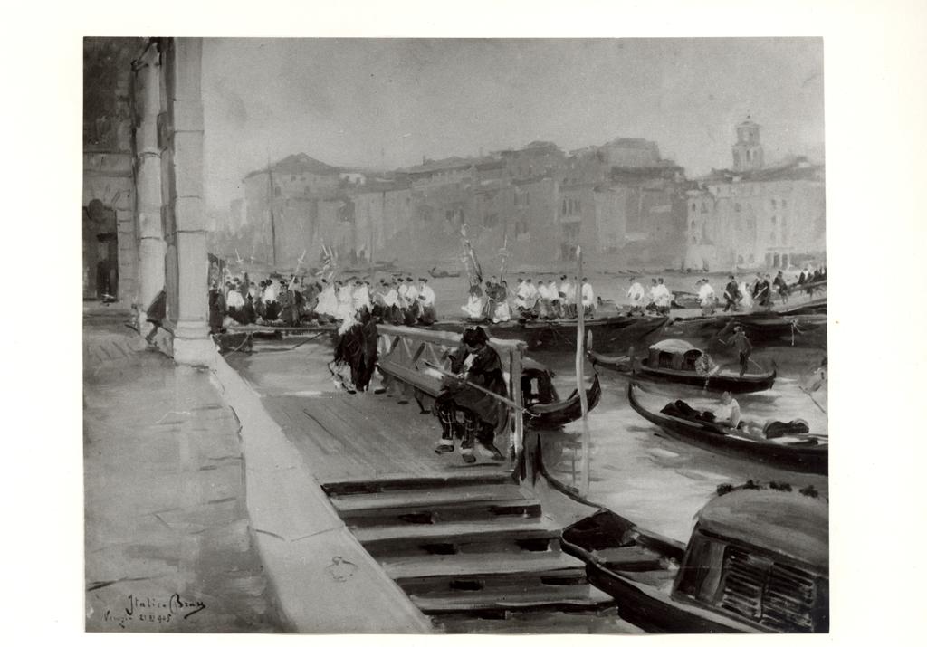 Brass, Italico , Processione sul Canalazzo