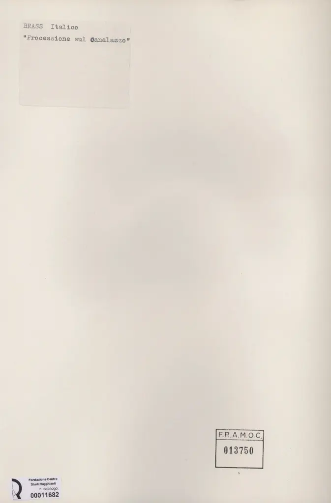 Anonimo, Anonimo , retro