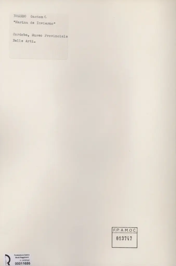 Anonimo , Breddo, Gastone - -