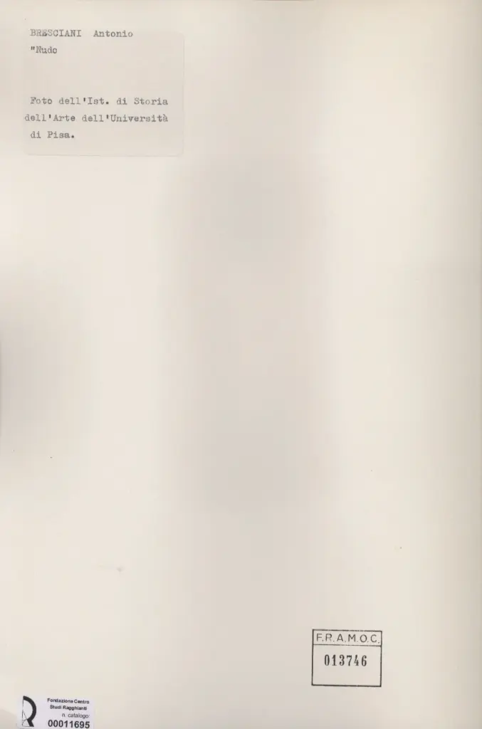 Anonimo, Anonimo , retro