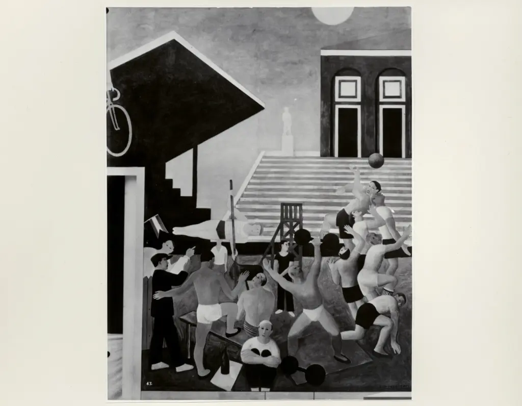 Anonimo , Breveglieri, Cesare - sec. XX - Olimpiade , fronte