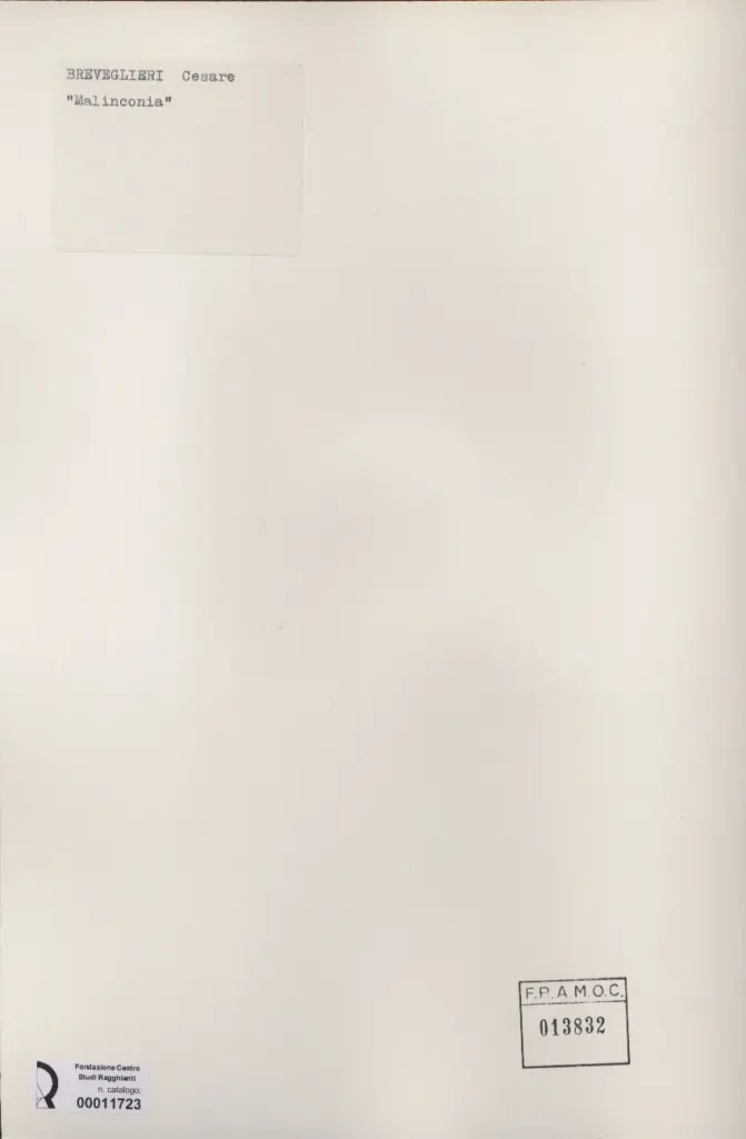 Anonimo, Anonimo , retro