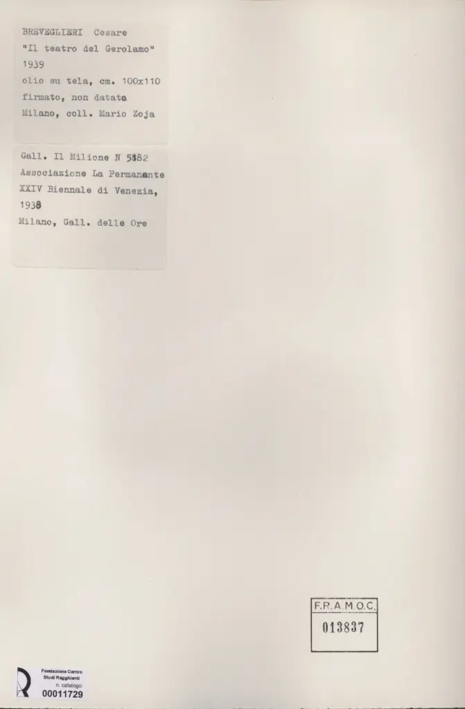 Anonimo, Anonimo , retro