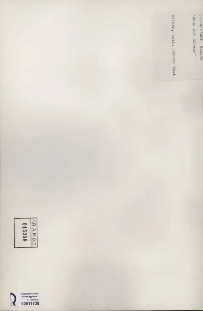 Anonimo, Anonimo , retro