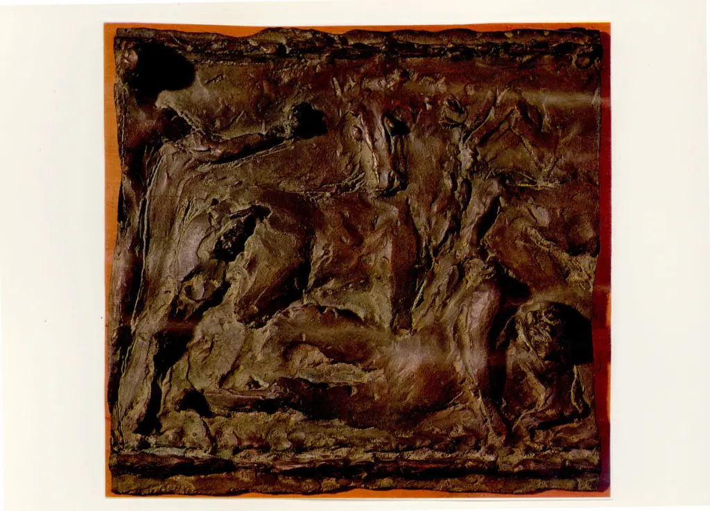 Broggini, Luigi , Progetto per un grande bassorilievo (particolare)