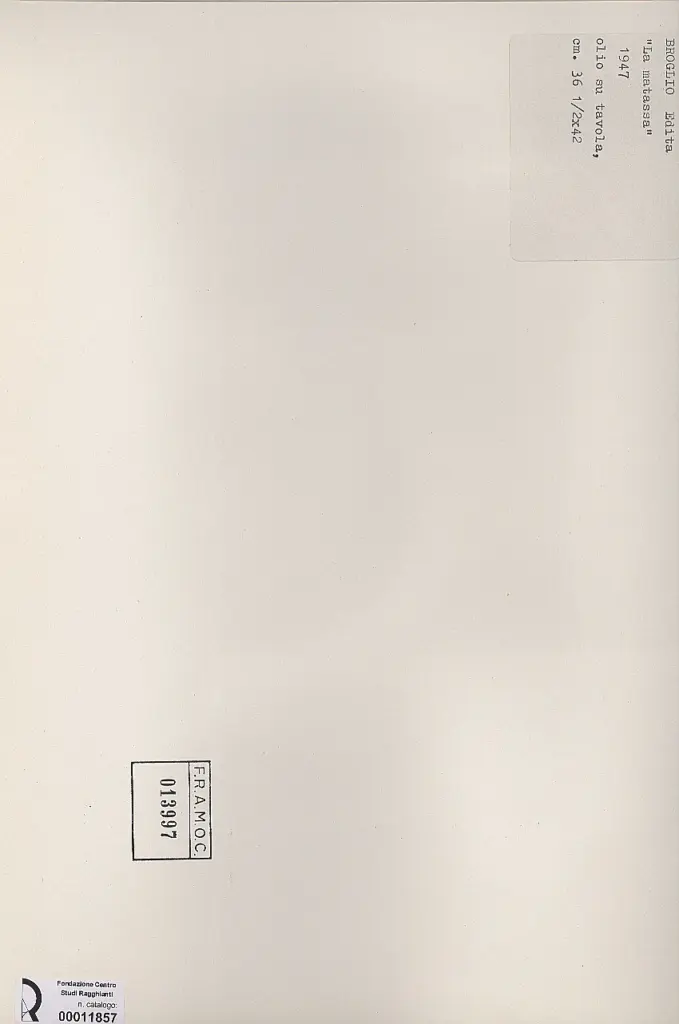 Anonimo, Anonimo , retro