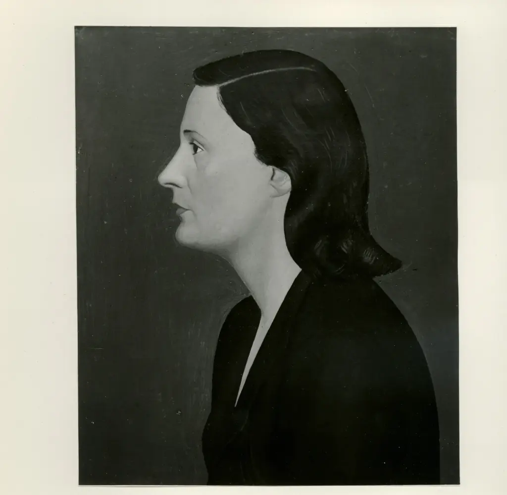 Giacomelli , Broglio, Mario - sec. XX - Ritratto della signora Volta , fronte