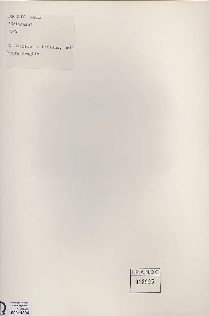 Anonimo, Anonimo , retro