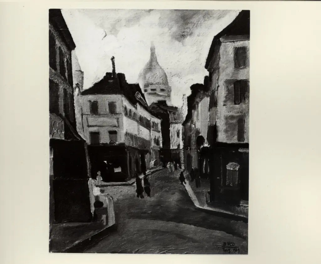 Anonimo , Bucci, Anselmo - sec. XX - Sacre Coueur (il Sacro Cuore) , fronte