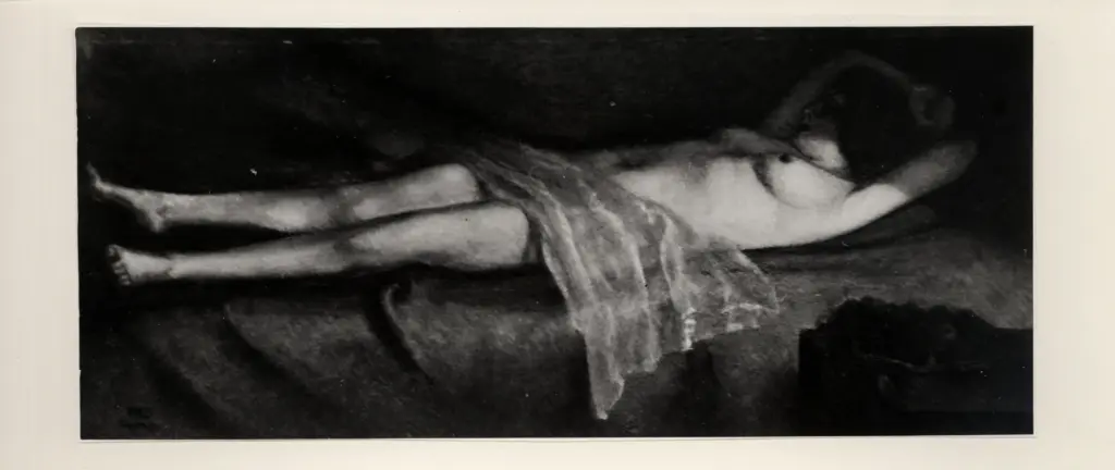 Anonimo , Bucci, Anselmo - sec. XX - Nudo , fronte