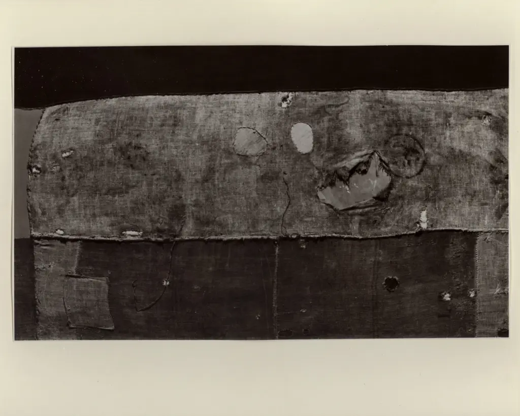 Burri, Alberto , Sacking and red - Sacco e rosso