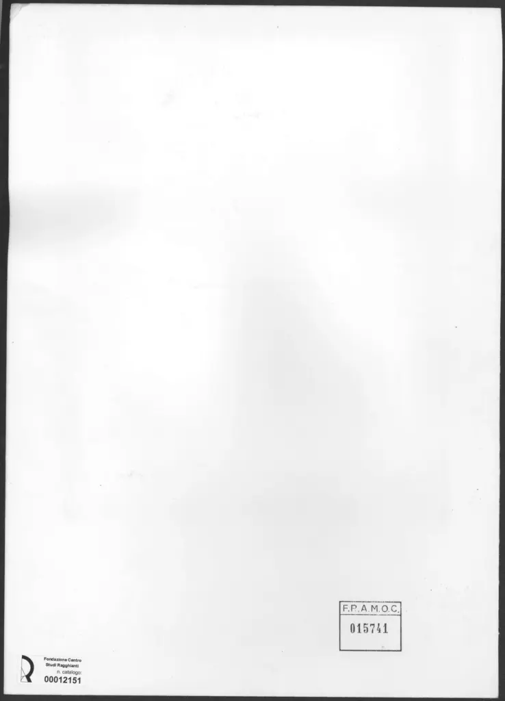 Anonimo , Cadorin, Guido - sec. XX - Ritratto , retro