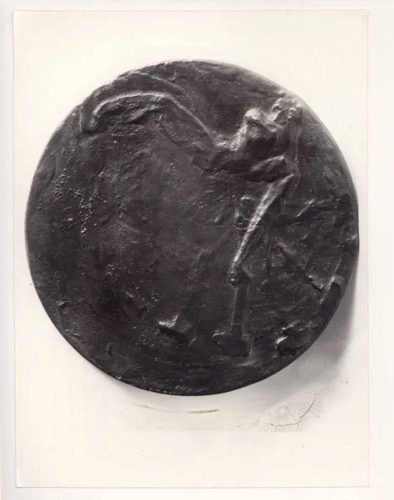 Anonimo , Cambellotti, Duilio - sec. XX - Medaglia dei fabbri , fronte