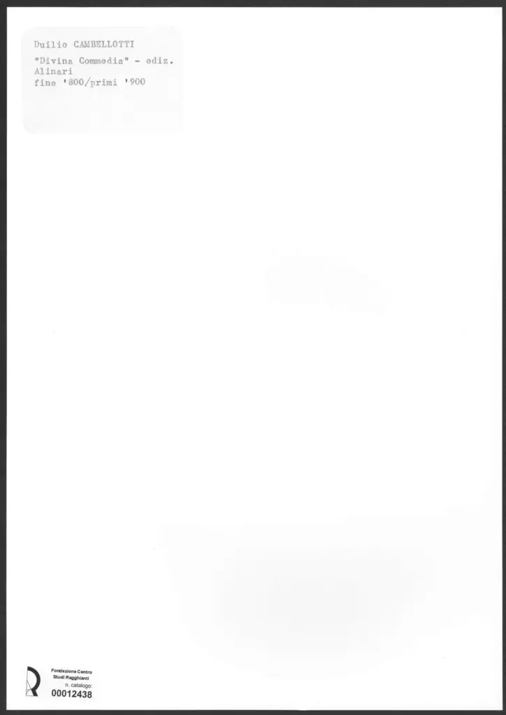 Alinari, Fratelli , Cambellotti, Duilio - - , retro