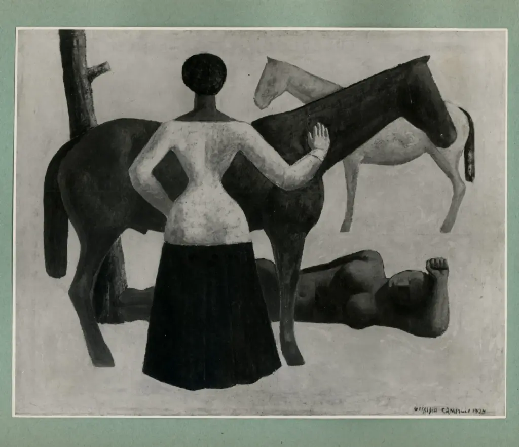 Anonimo , Campigli, Massimo - sec. XX - Le Amazzoni , fronte