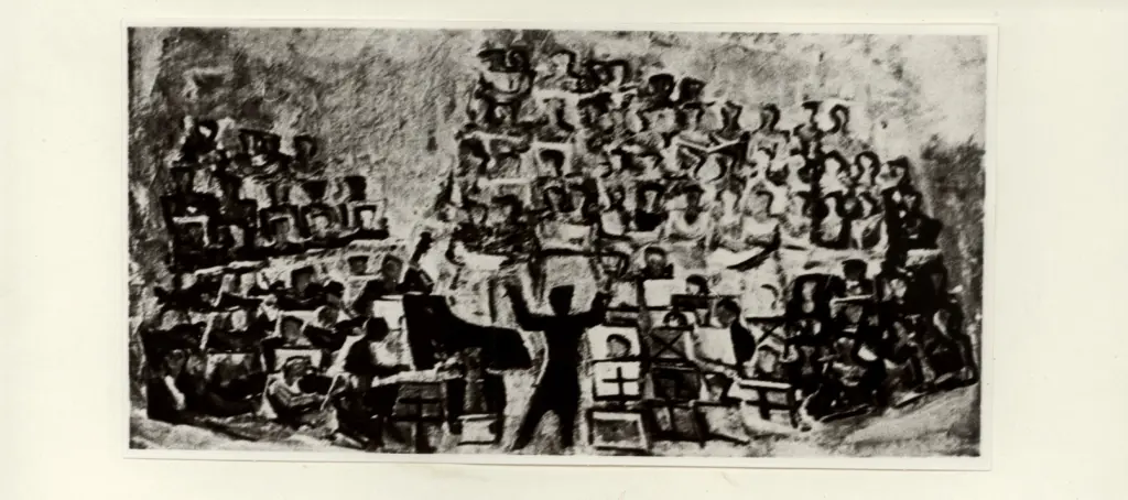 Anonimo , Campigli, Massimo - sec. XX -Concerto , fronte