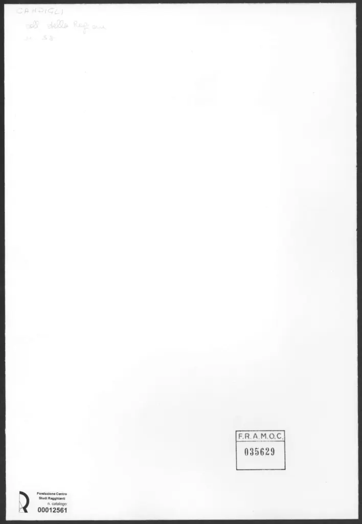 Campigli, Massimo - sec. XX , retro