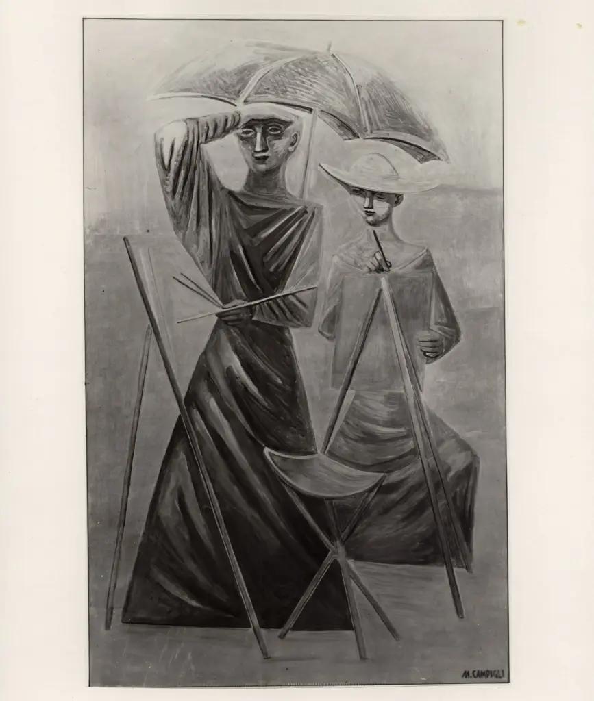 Giacomelli , Campigli, Massimo - sec. XX - La pittura , fronte